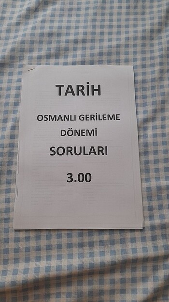 ayt tarih sorular
