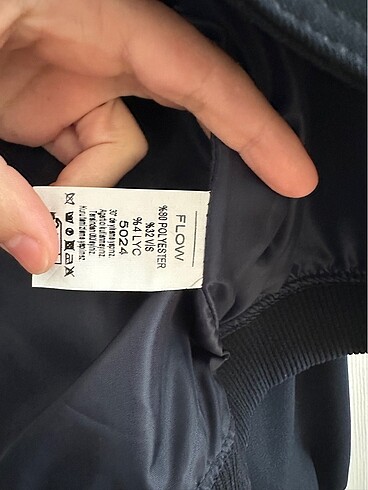 m Beden Lacivert bomber ceket