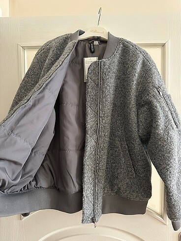 H&M H&M kaplamalı pilot ceket