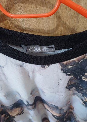 Gri Batik Desenli Uzun Kollu tunik - Görsel 3