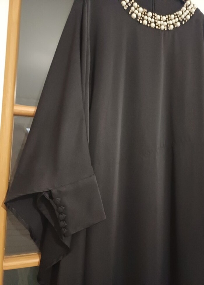 Tesettür abiye elbise  - Görsel 4