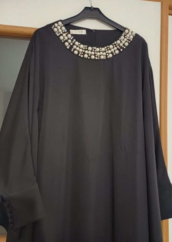 Tesettür abiye elbise  - Görsel 2