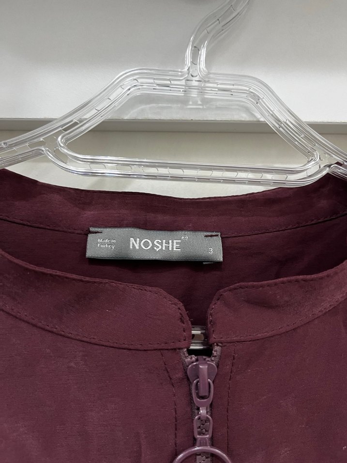 Bordo Kadın Uzun Kollu Kuşaklı Takım - Görsel 3