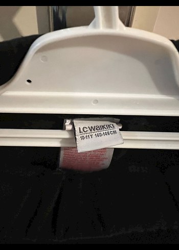 Kız Çocuk Siyah Rahat Kesim eşofman - Görsel 4