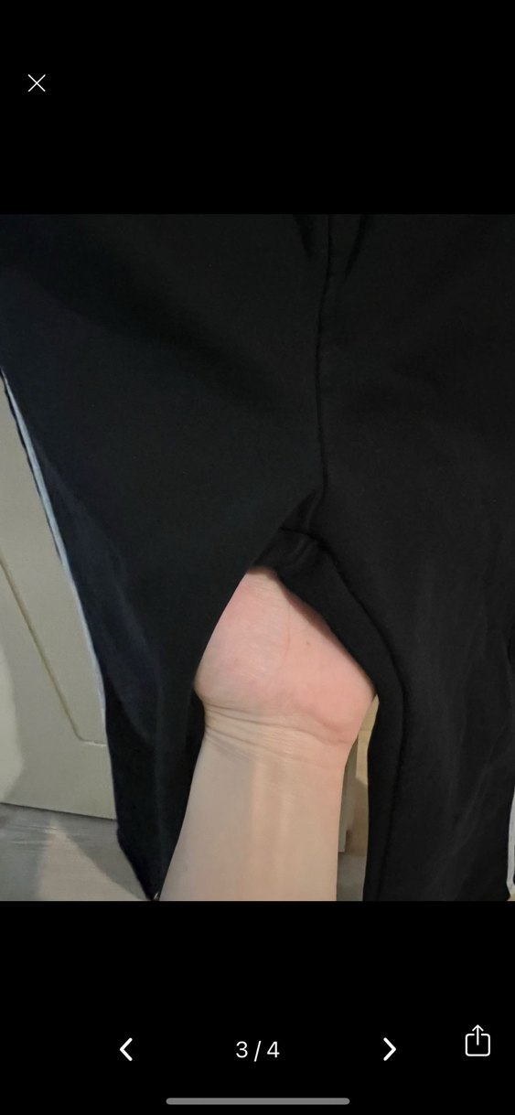 Kız Çocuk Siyah Rahat Kesim eşofman - Görsel 3