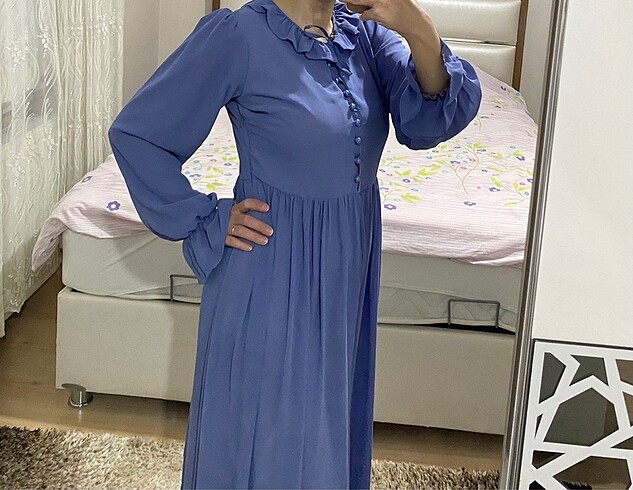 38 Beden Şifon elbise
