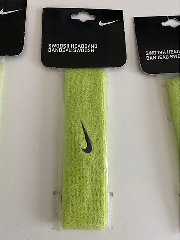 Nike yeşil saç bandı
