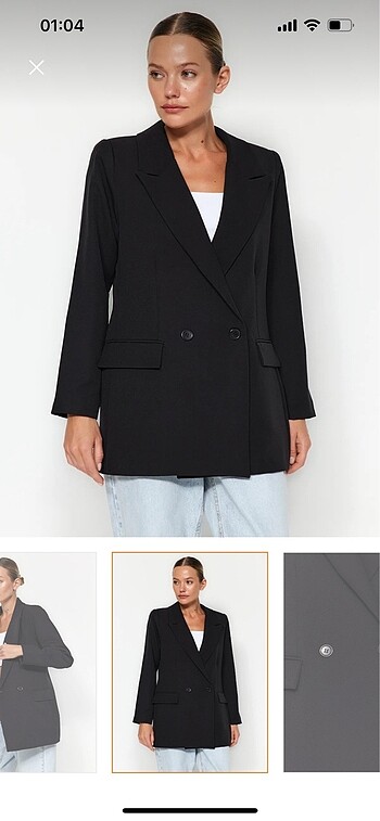BLAZER SİYAH CEKET