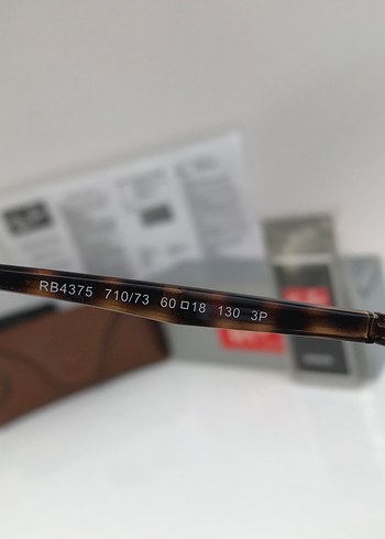 Ray-Ban Kahverengi Güneş Gözlüğü - Görsel 6