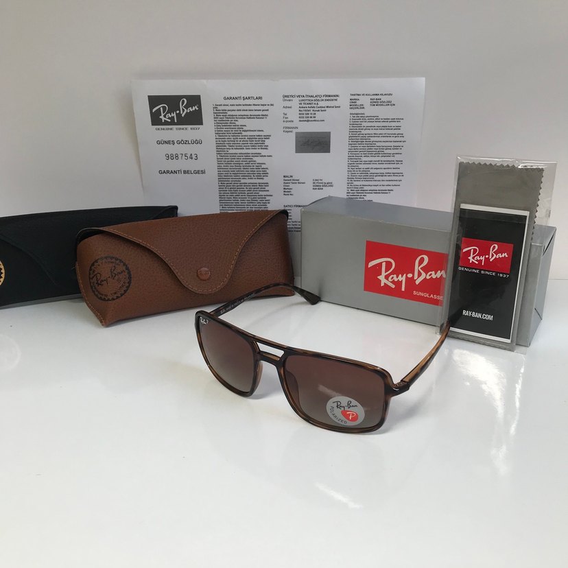 Ray-Ban Kahverengi Güneş Gözlüğü - Görsel 3