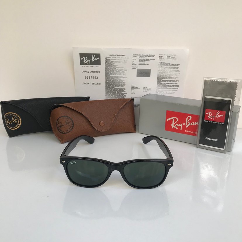 Ray-Ban 2132 NEW WAYFARER 901 55-18 - Görsel 4
