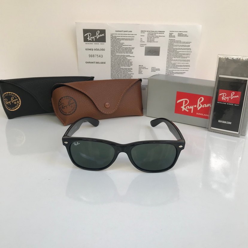 Ray-Ban 2132 NEW WAYFARER 901 55-18 - Görsel 5