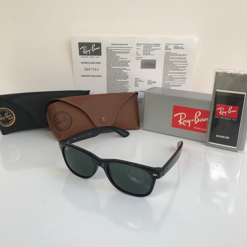 Ray-Ban 2132 NEW WAYFARER 901 55-18 - Görsel 3