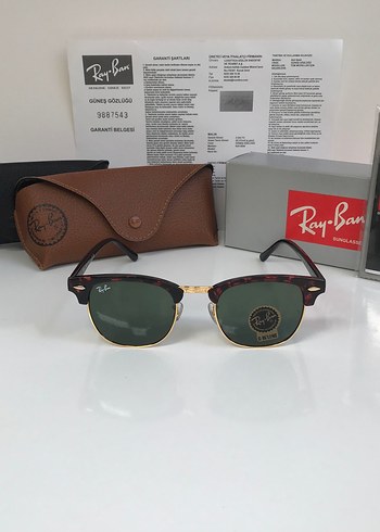 Ray-Ban 3016 CLUBMASTER W0366 51-21 - Görsel 2