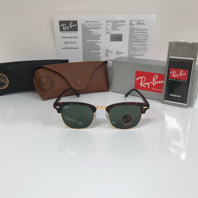 Ray-Ban 3016 CLUBMASTER W0366 51-21 - Görsel 2