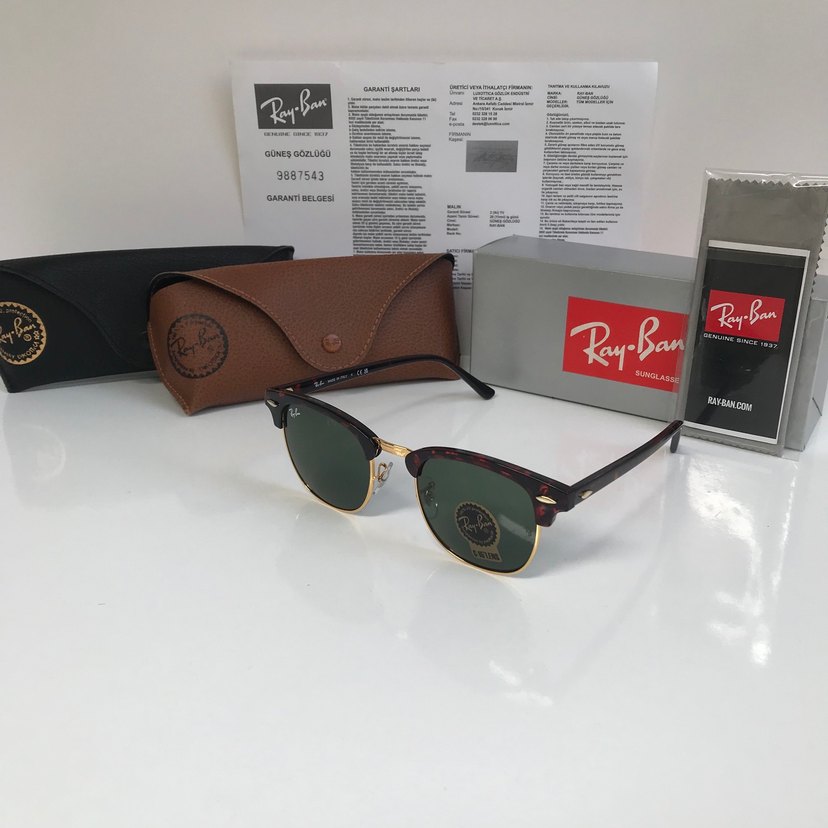 Ray-Ban 3016 CLUBMASTER W0366 51-21 - Görsel 4