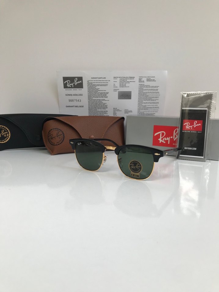 Ray-Ban 3016 CLUBMASTER W0365 51-21 - Görsel 4