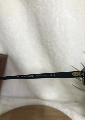 Ray-Ban 3016 CLUBMASTER W0365 51-21 - Görsel 7