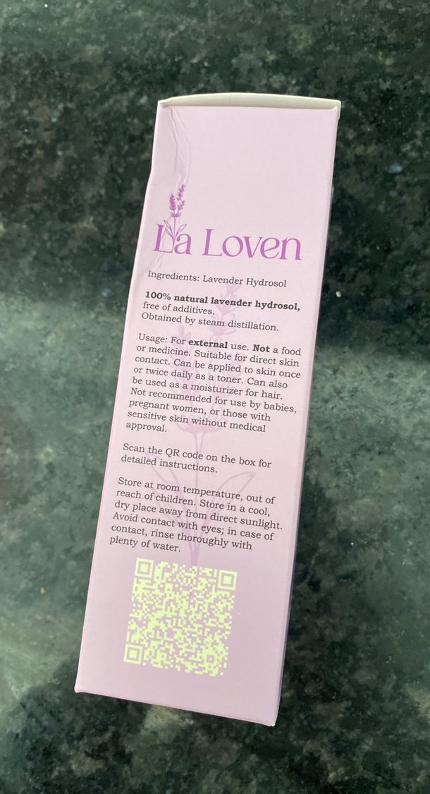 La Loven Saf Lavanta Hidrosolu 100 ml - Görsel 4