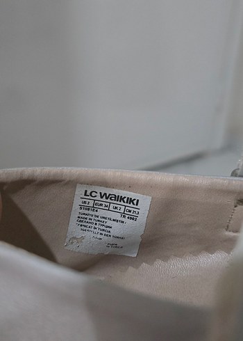 Kız Çocuk Beyaz Nakışlı Tokalı Babet - Görsel 8