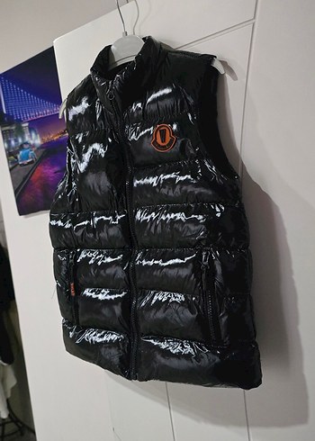 Siyah Fermuarlı Erkek Şişme Yelek - Görsel 4