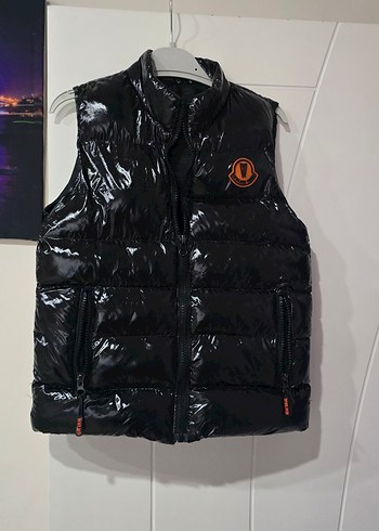 Siyah Fermuarlı Erkek Şişme Yelek - Görsel 2