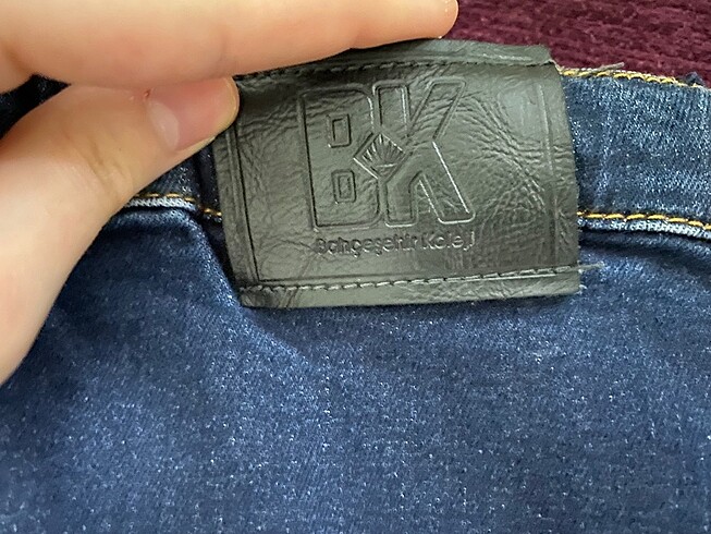10 Yaş Beden lacivert Renk bahçeşehir koleji forma etek