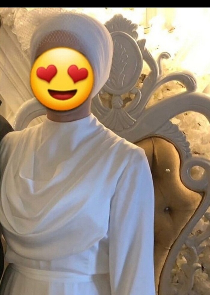 Tesettür nikah elbisesi - Görsel 3