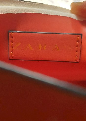 Zincir Detaylı turuncu Deri Kadın Çanta - Görsel 2