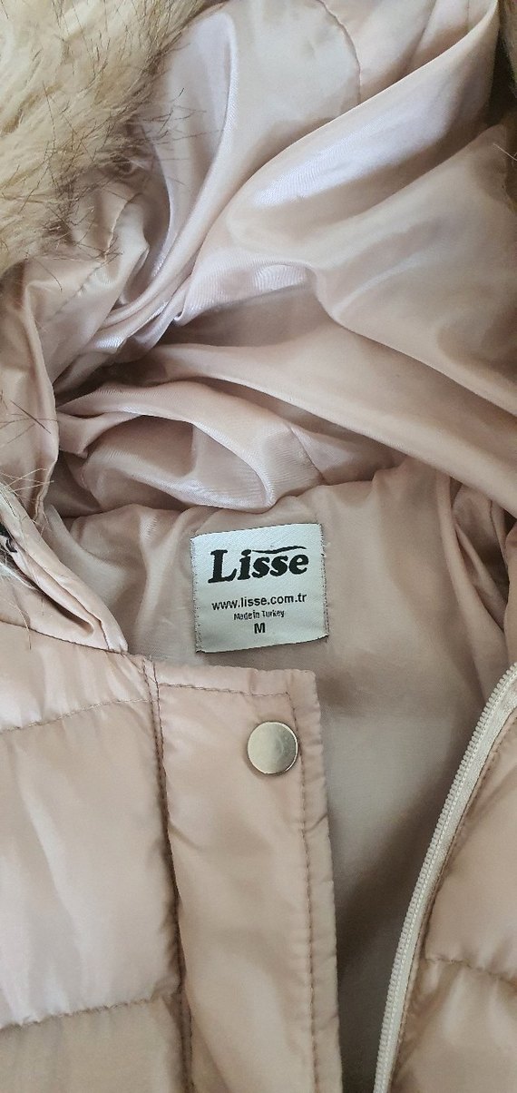 i Bej Uzun Kadın Kışlık Mont - Görsel 2