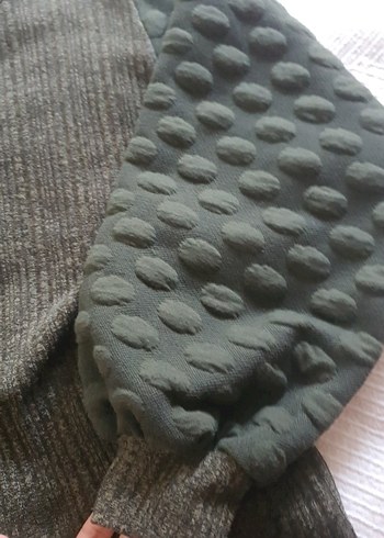 jakiKadın Uzun Triko balon kol webise - Görsel 3