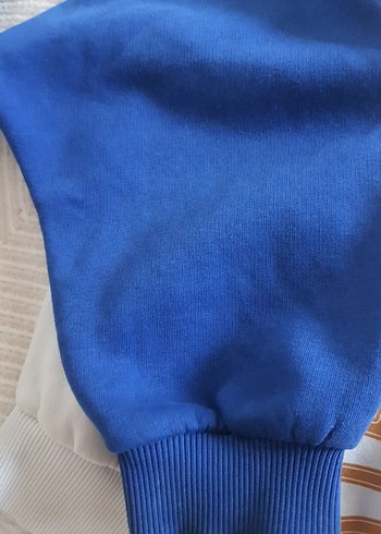 Kadın Kapüşonlu Baskılı Spor Sweatshirt - Görsel 4