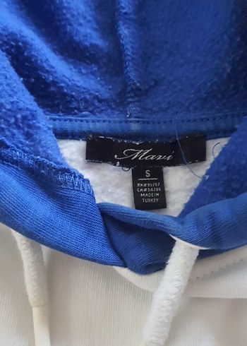 Kadın Kapüşonlu Baskılı Spor Sweatshirt - Görsel 2