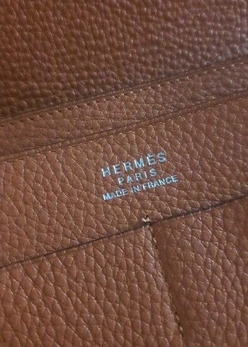 Deri Kadın Cüzdanı Hermes - Görsel 7