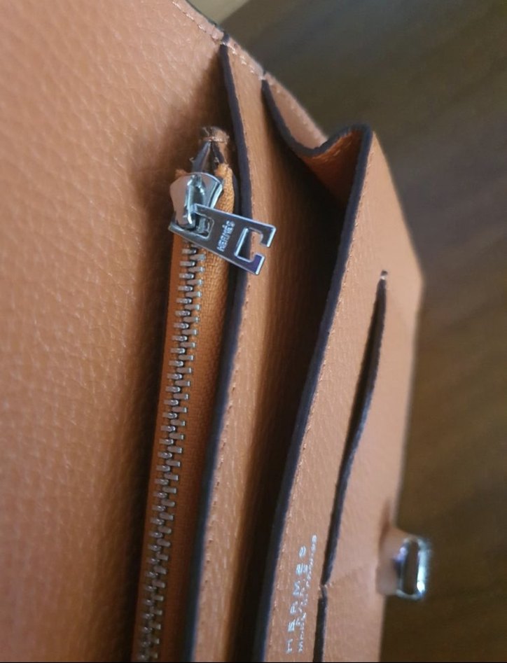 Deri Kadın Cüzdanı Hermes - Görsel 4