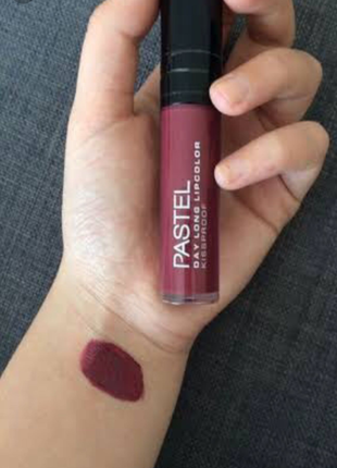 s Beden mor Renk Pastel likit mat ruj 19
