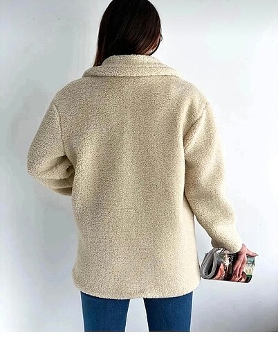 H&M Bej kürk