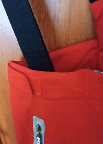 Kırmızı Erkek Kayak Pantolonu Fermuarlı - Görsel 8