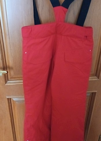 Kırmızı Erkek Kayak Pantolonu Fermuarlı - Görsel 9