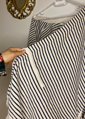 Çizgili Pileli panco - Görsel 5