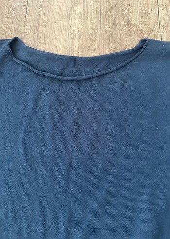 Erkek Lacivert Uzun Kollu Basic kazak - Görsel 2