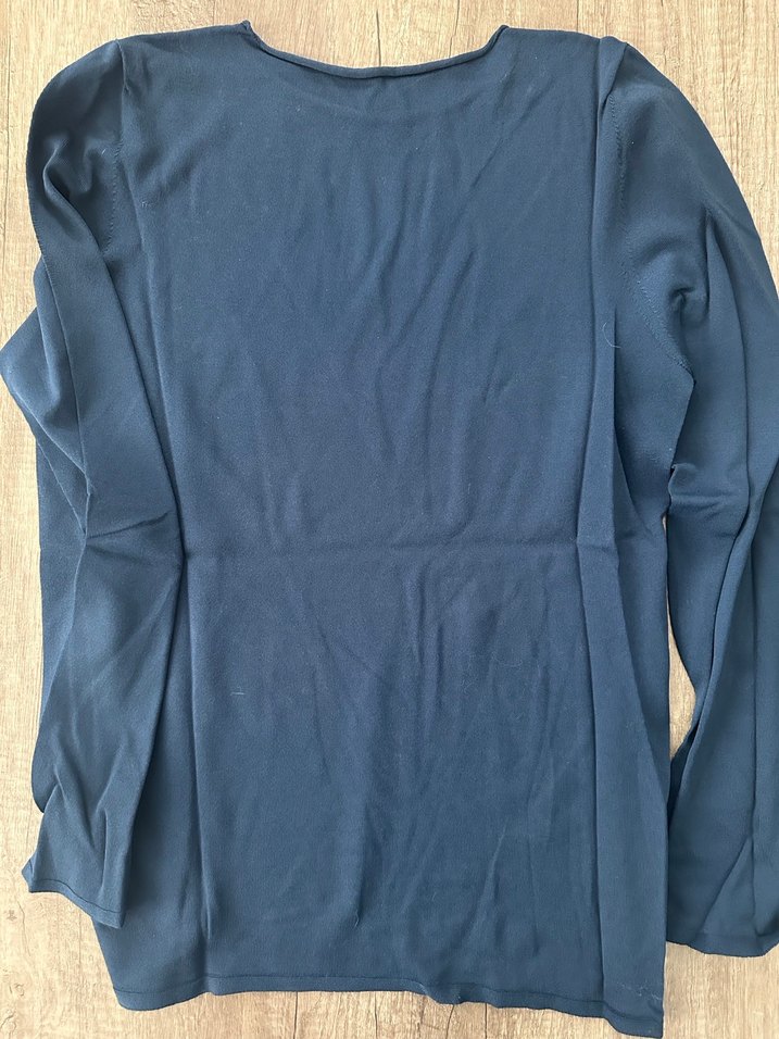 Erkek Lacivert Uzun Kollu Basic kazak - Görsel 3