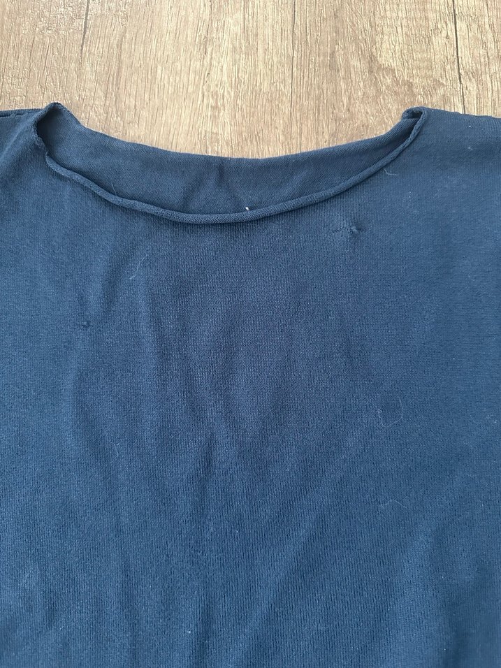 Erkek Lacivert Uzun Kollu Basic kazak - Görsel 2