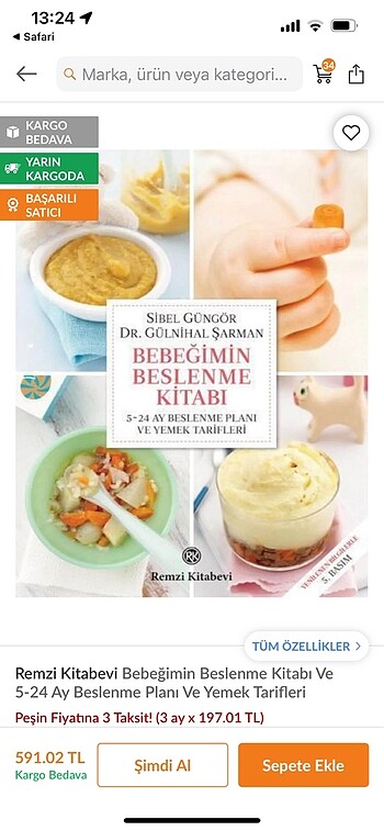Bebeğimin beslenme kitabı