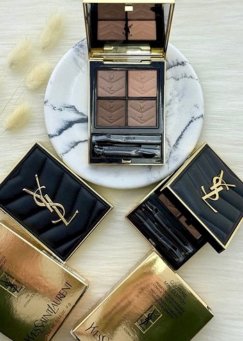 Yves Saint Laurent Altın Tonlarda Göz Farı Paleti çeşitleri - Görsel 2