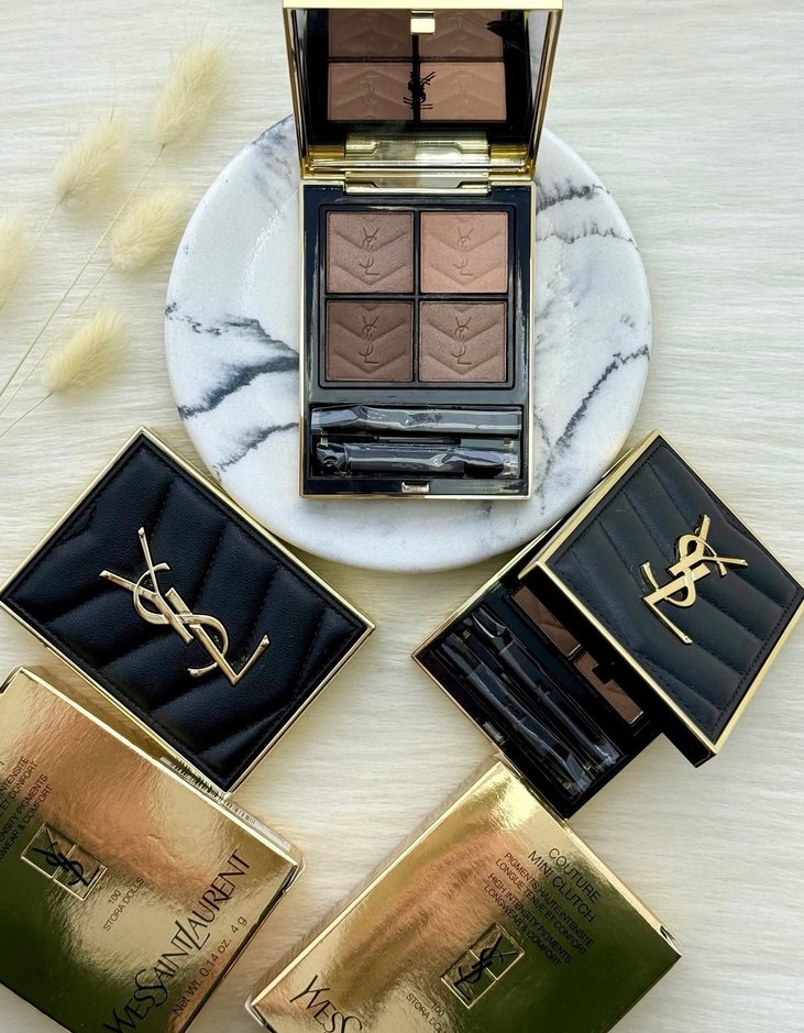 Yves Saint Laurent Altın Tonlarda Göz Farı Paleti çeşitleri - Görsel 2