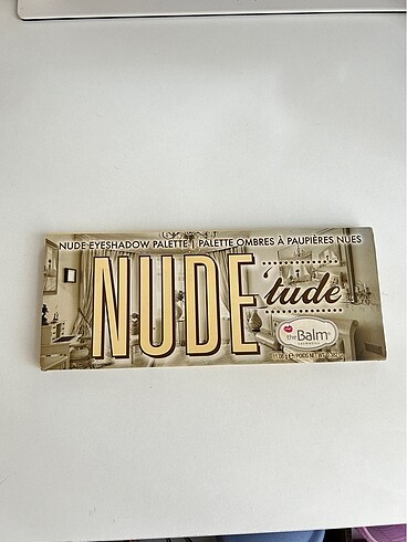 The balm nude tude