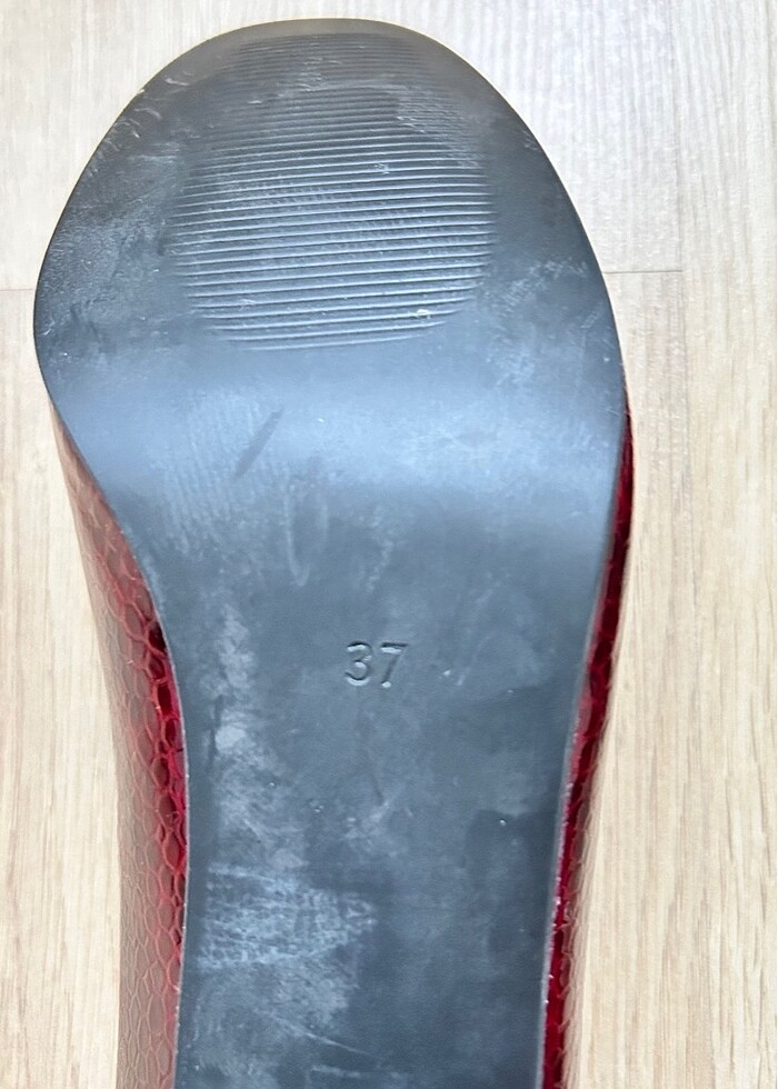 Bordo rugan ayakkabı - Görsel 3