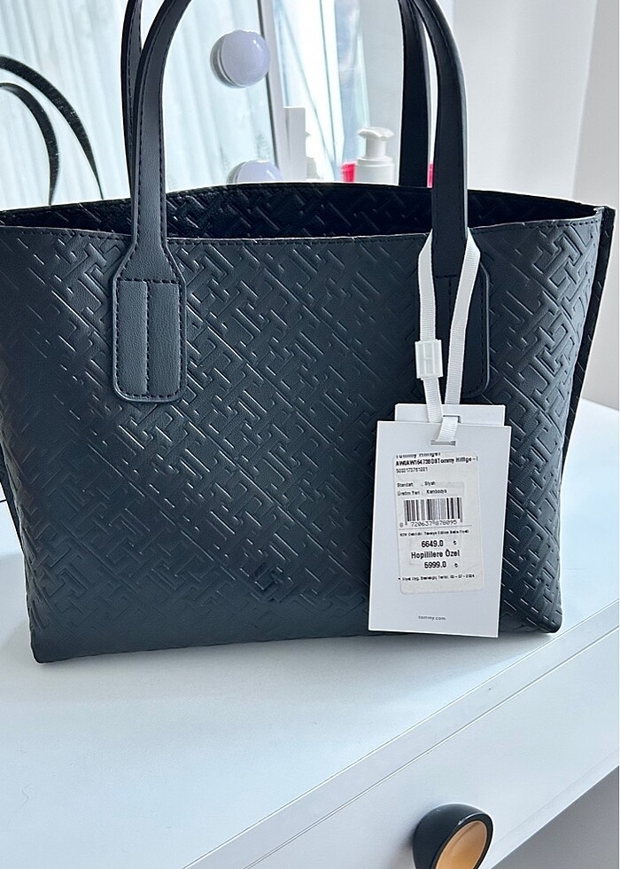 Tommy Hilfiger tote çanta - Görsel 2