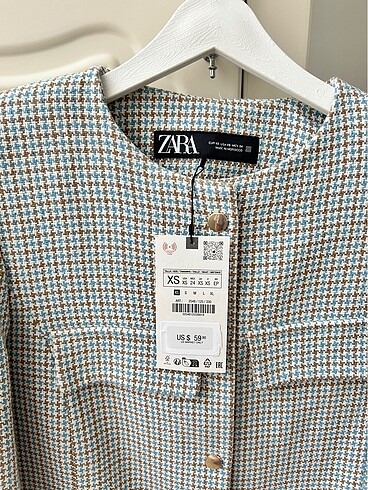 xs Beden Zara ceket